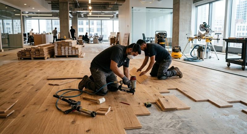 Commercial Hardwood Service in Charlotte, NC