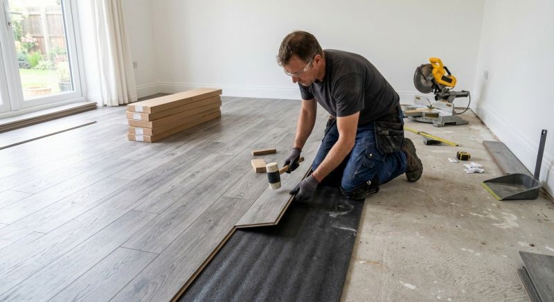 Laminate Floor Installation in Chester, SC