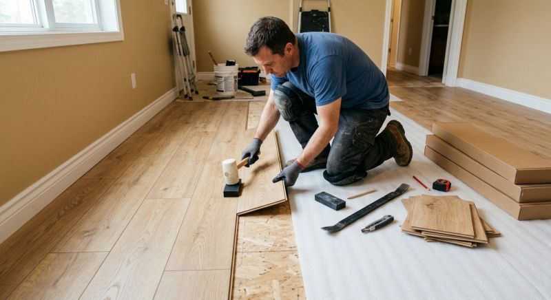 Laminate Floor Installation in Gastonia, NC