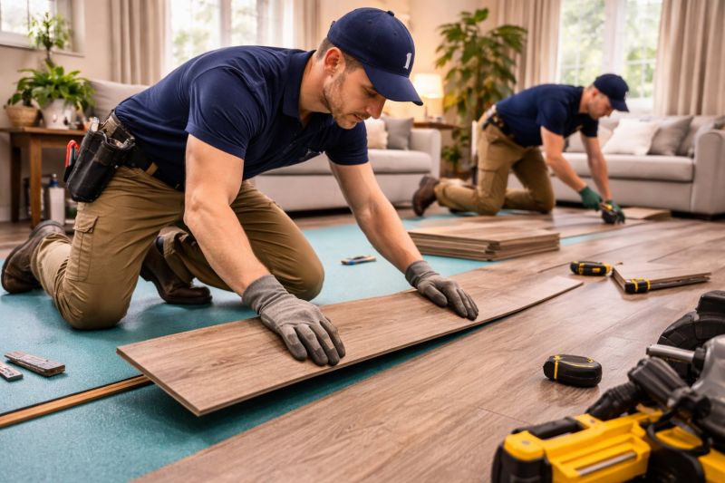 Laminate Floor Replacement in Belmont, NC