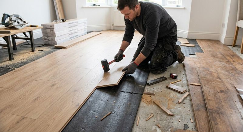 Laminate Floor Replacement in Edgemoor, SC