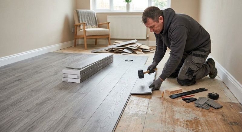 Laminate Floor Replacement in Matthews, NC