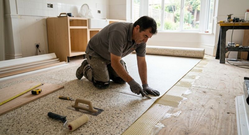 Linoleum Floor Installation in Chester, SC