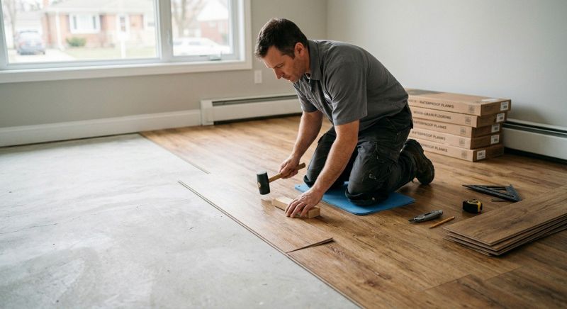 Linoleum Floor Installation in Lancaster County, SC