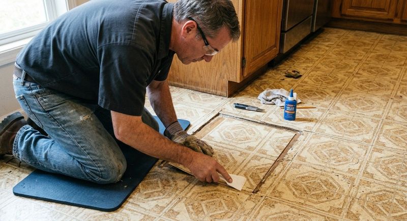 Linoleum Floor Installation in Lancaster, SC