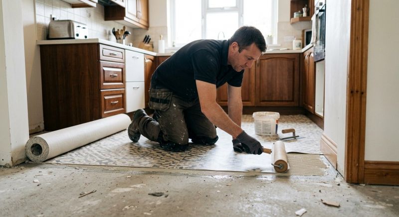 Linoleum Floor Installation in Matthews, NC