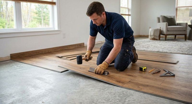Luxury Vinyl Tile Installation in Lancaster County, SC