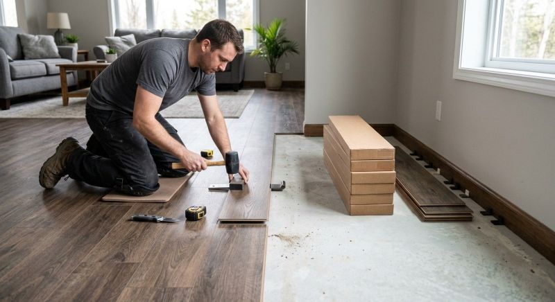 Luxury Vinyl Tile Installation in Matthews, NC