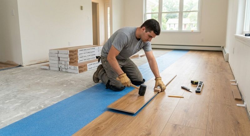 Lvt Flooring Installation in Lancaster, SC