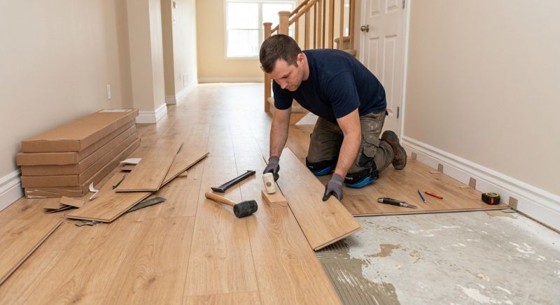 Plank Laminate Installation in Rock Hill, SC