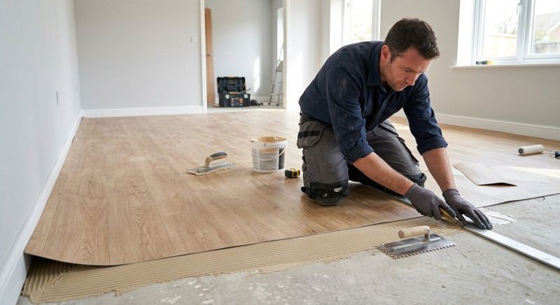 Sheet Flooring Installation in Clover, SC