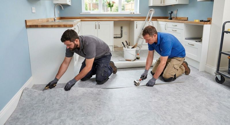 Sheet Linoleum Installation in Rock Hill, SC