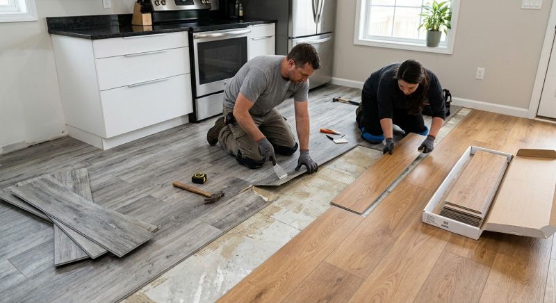Vinyl Floor Replacement in Rock Hill, SC