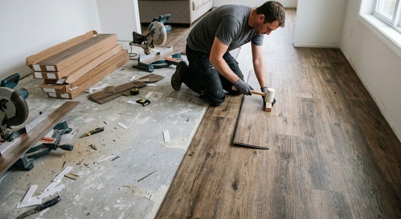 Vinyl Flooring Installation in York County, SC