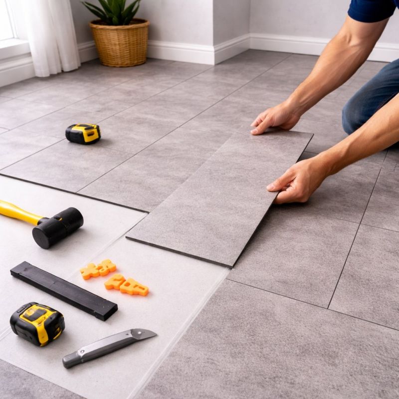Vinyl Tile Installation in Rock Hill, SC